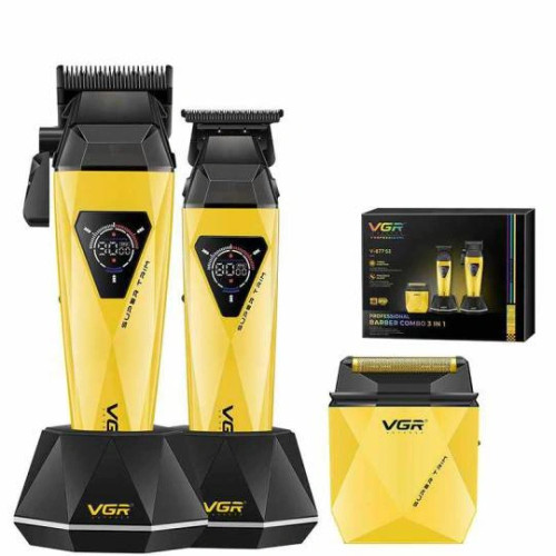 ست ماشین اصلاح وی جی آر مدل VGR V-877S3