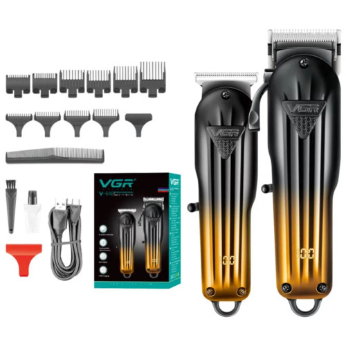 ماشین اصلاح سر و صورت دوقلو VGR مدل V-646 Professional