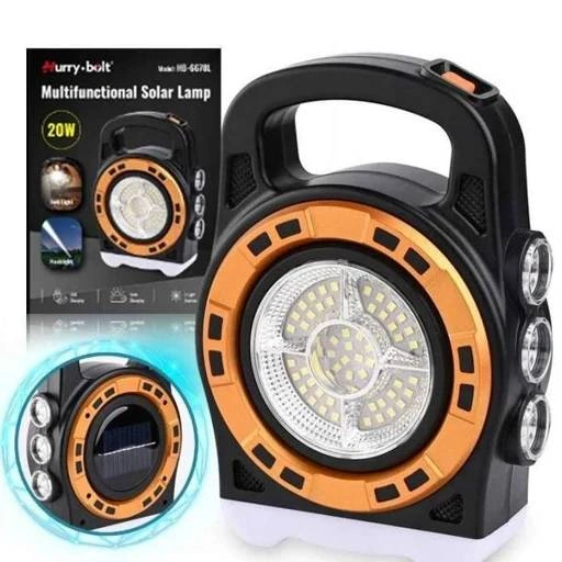 چراغ خورشیدی چندکاره Hurry Bolt مدل HB-6678L