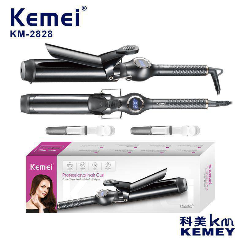 فر کننده مو حرفه‌ای کیمی مدل KM-2828 با نمایشگر دیجیتال