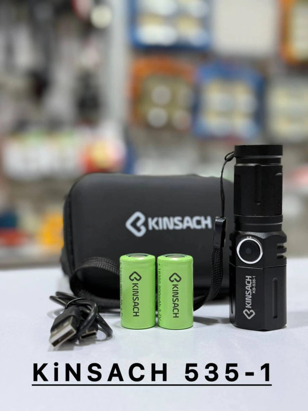 چراغ قوه جیبی کینساچ مدل KS5351 با نور مهتابی