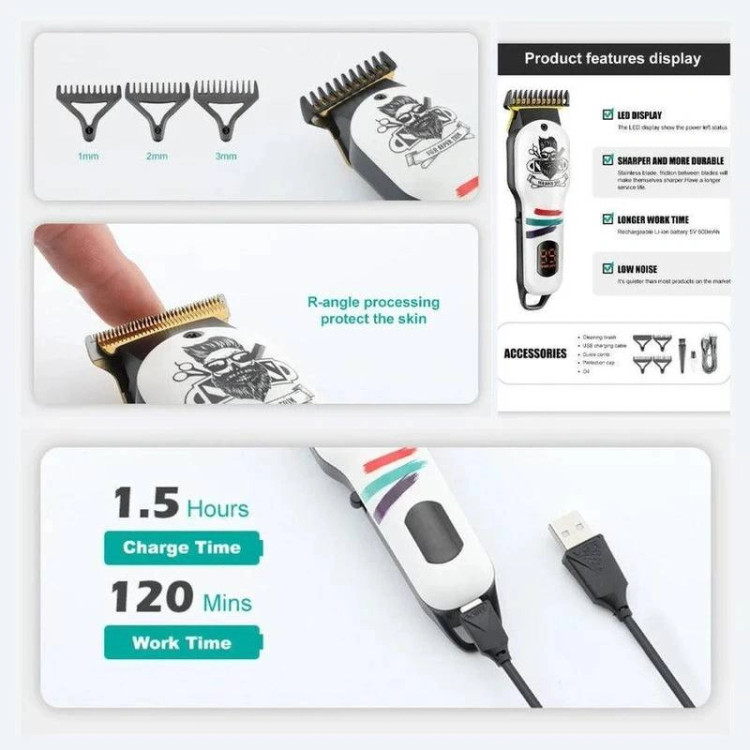 ماشین اصلاح وی جی آر مدل VGR V-971 با برش مستقیم